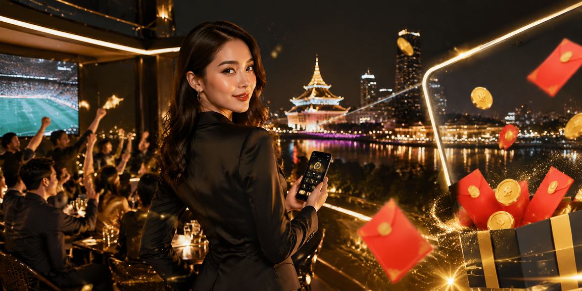 Malay-themed red packet bonus symbolising bt50's special promotions and rewards in Kuching